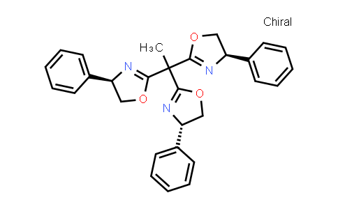 870556-41-5 | (4R,4′R,4′′R)-2,2′,2′′-Ethylidynetris[4,5-dihydro-4-phenyloxazole]
