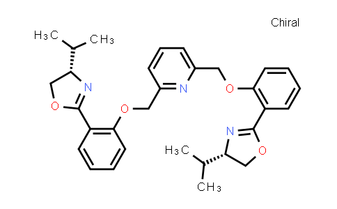 MC835597 | 850533-59-4 | Pyridine, 2,6-bis[[2-[(4S)-4,5-dihydro-4-(1-methylethyl)-2-oxazolyl]phenoxy]methyl]-
