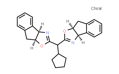 MC835613 | 2460053-51-2 | (3aR,3a'R,8aS,8a'S)-2,2'-(Cyclopentylmethylene)bis(3a,8a-dihydro-8H-indeno[1,2-d]oxazole)