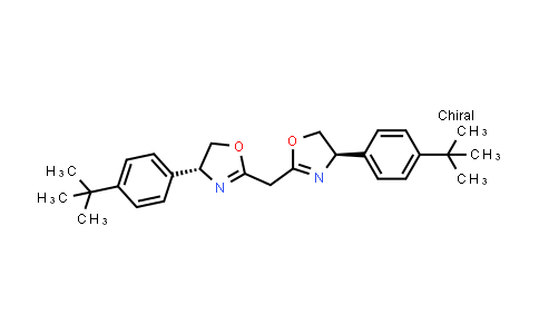 866540-34-3 | Oxazole, 2,2′-methylenebis[4-[4-(1,1-dimethylethyl)phenyl]-4,5-dihydro-, (4R,4′R)-
