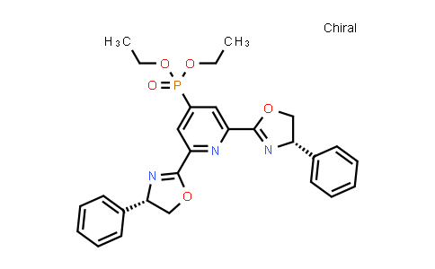 2412796-46-2 | Diethyl P-[2,6-bis[(4S)-4,5-dihydro-4-phenyl-2-oxazolyl]-4-pyridinyl]phosphonate