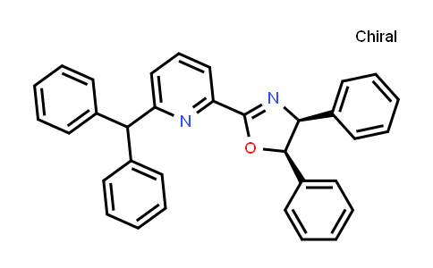 2645354-83-0 | (4S,5R)-2-(6-Benzhydrylpyridin-2-yl)-4,5-diphenyl-4,5-dihydrooxazole