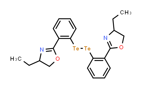 870639-91-1 | 1,2-Bis(2-(4-ethyl-4,5-dihydrooxazol-2-yl)phenyl)ditellane