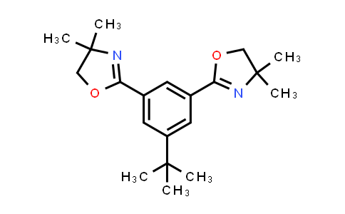 915032-89-2 | 2,2’-(5-(叔丁基)-1,3-亚苯基)双(4,4-二甲基-4,5-二氢噁唑)
