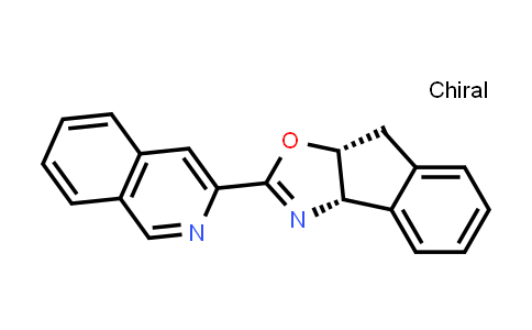 2321534-63-6 | (3aS,8aR)-2-(Isoquinolin-3-yl)-8,8a-dihydro-3aH-indeno[1,2-d]oxazole