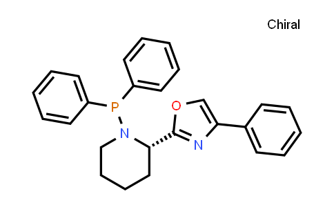 MC835863 | 2757084-46-9 | (2S)-2-[(4S)-4,5-Dihydro-4-phenyl-2-oxazolyl]-1-(diphenylphosphino)piperidine