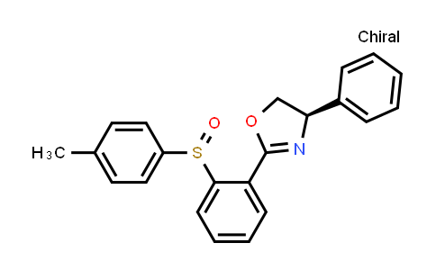 402755-64-0 | (R)-4-苯基-2-(2-((S)-对甲苯基亚磺酰基)苯基)-4,5-二氢噁唑