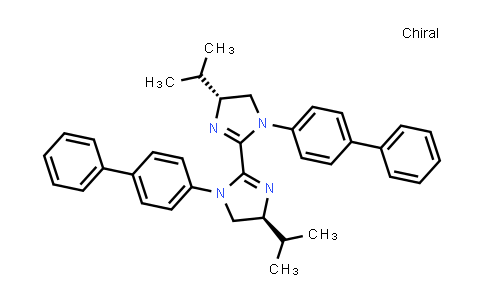 2374958-86-6 | (4S,4'S)-1,1'-Di([1,1'-biphenyl]-4-yl)-4,4'-diisopropyl-4,4',5,5'-tetrahydro-1H,1'H-2,2'-biimidazole
