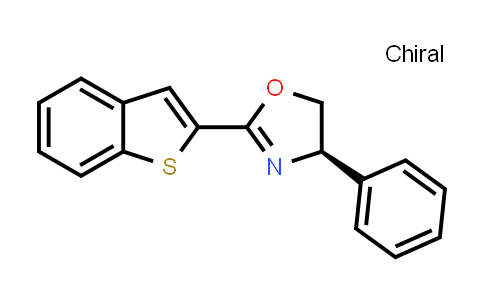 541549-95-5 | (R)-2-(Benzo[b]thiophen-2-yl)-4-phenyl-4,5-dihydrooxazole