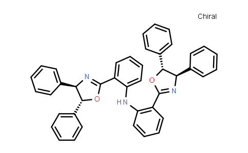MC835933 | 1370549-65-7 | 双(2-((4R,5R)-4,5-二苯基-4,5-二氢噁唑-2-基)苯基)胺