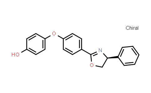 620633-69-4 | 4-[4-[(4S)-4,5-Dihydro-4-phenyl-2-oxazolyl]phenoxy]phenol