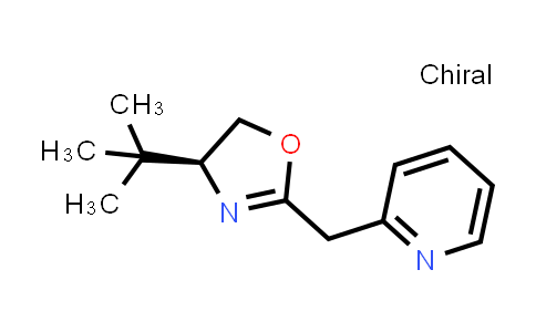 404844-77-5 | 2-[[(4S)-4-(1,1-Dimethylethyl)-4,5-dihydro-2-oxazolyl]methyl]pyridine