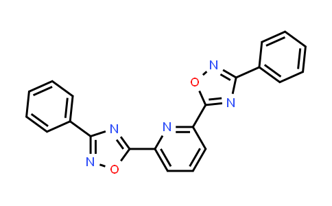 593279-50-6 | 2,6-双(3-苯基-1,2,4-噁二唑-5-基)吡啶