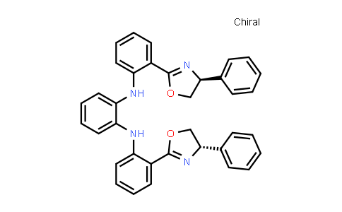 MC836035 | 1448522-45-9 | Bis-N1,N2-[2-[(4S)-4,5-dihydro-4-phenyl-2-oxazolyl]phenyl]-1,2-benzenediamine