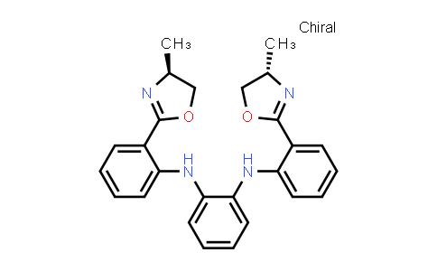 1616881-97-0 | Bis-N1,N2-[2-[(4S)-4,5-二氢-4-甲基-2-唑基]苯基]-1,2-苯二胺