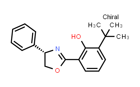 365281-29-4 | 2-[(4S)-4,5-Dihydro-4-phenyl-2-oxazolyl]-6-(1,1-dimethylethyl)phenol