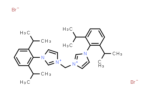 889617-36-1 | 3,3'-Methylenebis[1-(2,6-diisopropylphenyl)-3-imidazolium bromide]