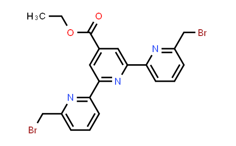 MC836280 | 372520-85-9 | 6,6'-双(溴甲基)-[2,2'-:6'-,2''-联吡啶]-4'-羧酸乙酯