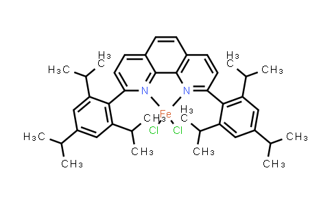 2173362-96-2 | 铁, [2,9-双[2,4,6-三(1-甲基乙基)苯基]-1,10-菲咯啉-κN1,κN10]二氯-, (T-4)-