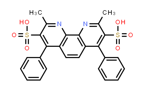 99815-52-8 | 2,9-二甲基-4,7-二苯基-1,10-菲罗啉-3,8-二磺酸