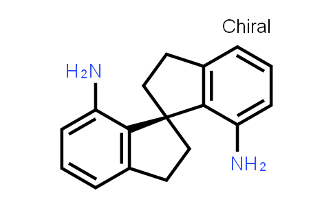 CAS No. 1041434-65-4, (1R)-2,2',3,3'-Tetrahydro-1,1'-spirobi[1H-indene]-7,7'-diamine