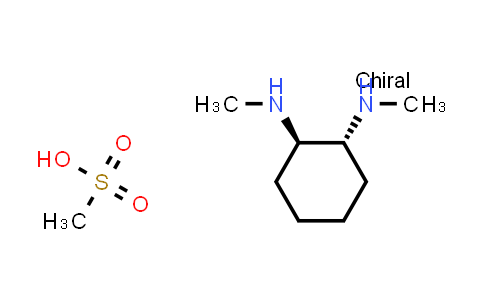 1394916-65-4 | rel-(1R,2R)-N,N'-Dimethyl-1,2-cyclohexanediamine (mesylate)