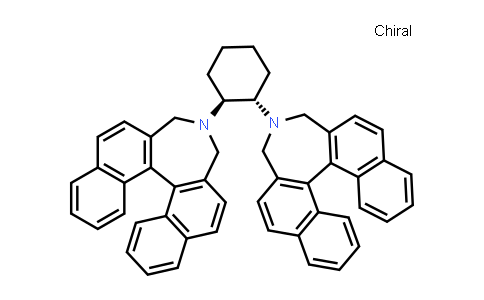 524941-64-8 | 3H-Dinaphth[2,1-c:1′,2′-e]azepine, 4,4′-(1S,2S)-1,2-cyclohexanediylbis[4,5-dihydro-, (11bR,11′bR)-
