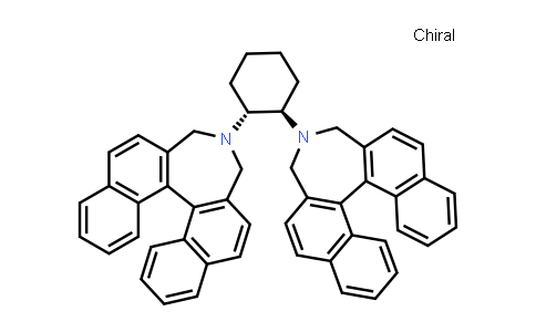 524941-65-9 | 3H-Dinaphth[2,1-c:1′,2′-e]azepine, 4,4′-(1R,2R)-1,2-cyclohexanediylbis[4,5-dihydro-, (11bR,11′bR)-