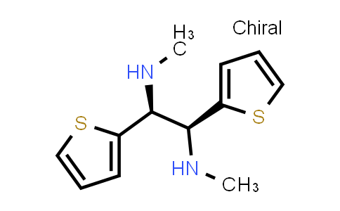 CAS No. 2444430-93-5, (1S,2S)-N1,N2-Dimethyl-1,2-di(thiophen-2-yl)ethane-1,2-diamine