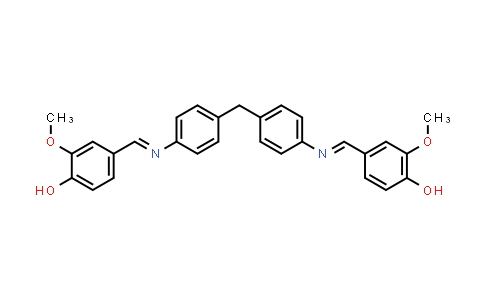 67727-63-3 | 4,4′-[Methylenebis(4,1-phenylenenitrilomethylidyne)]bis[2-methoxyphenol]