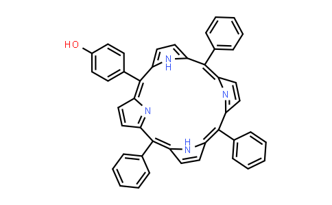 87345-22-0 | 5-(4-Hydroxyphenyl)-10,15,25-triphenylporphyrin
