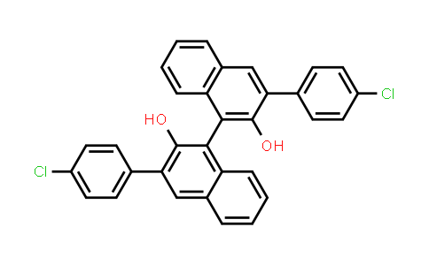 851615-05-9 | (1R)-3,3'-Bis(4-chlorophenyl)[1,1'-binaphthalene]-2,2'-diol
