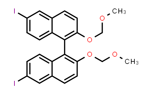 300369-65-7 | (R)-6,6'-Diiodo-2,2'-bis(methoxymethoxy)-1,1'-binaphthalene