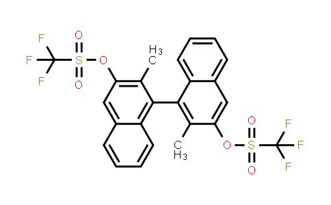 625124-43-8 | (R)-2,2'-dimethyl-[1,1'-binaphthalene]-3,3'-diyl bis(trifluoromethanesulfonate)
