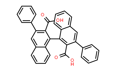 950889-62-0 | (1R)-3,3'-Diphenyl[1,1'-binaphthalene]-2,2'-dicarboxylic acid