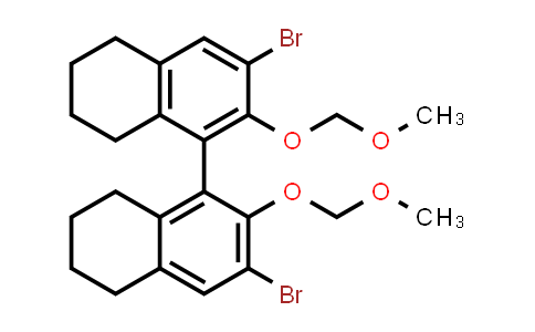 791616-64-3 | (1R)-3,3'-Dibromo-5,5',6,6',7,7',8,8'-octahydro-2,2'-bis(methoxymethoxy)-1,1'-binaphthalene