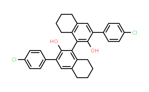 915038-18-5 | (R)-3,3'-Bis(4-chlorophenyl)-5,5',6,6',7,7',8,8'-octahydro-[1,1'-binaphthalene]-2,2'-diol