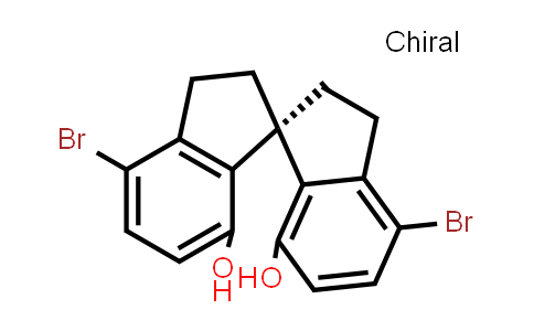 636601-27-9 | (S)-4,4'-Dibromo-2,2',3,3'-tetrahydro-1,1'-spirobi[indene]-7,7'-diol