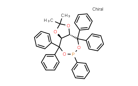 300811-56-7 | (3aS,8aS)-2,2-Dimethyl-4,4,6,8,8-pentaphenyltetrahydro-[1,3]dioxolo[4,5-e][1,3,2]dioxaphosphepine
