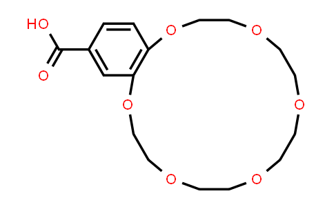 60835-75-8 | 2,3,5,6,8,9,11,12,14,15-decahydrobenzo[b][1,4,7,10,13,16]hexaoxacyclooctadecine-18-carboxylicacid