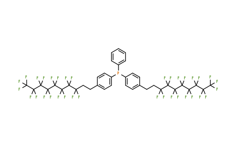 892154-91-5 | Bis(4-(3,3,4,4,5,5,6,6,7,7,8,8,9,9,10,10,10-heptadecafluorodecyl)phenyl)(phenyl)phosphine