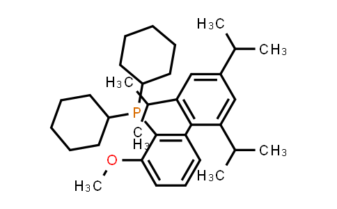 2118959-59-2 | Dicyclohexyl[3-methoxy-2′,4′,6′-tris(1-methylethyl)[1,1′-biphenyl]-2-yl]phosphine