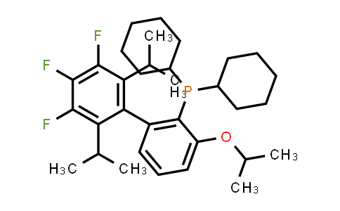 MC836849 | 2118959-57-0 | 二环己基[3′,4′,5′-三氟-3-(1-甲基乙氧基)-2′,6′-双(1-甲基乙基)[1,1′-联苯基]-2-基]膦