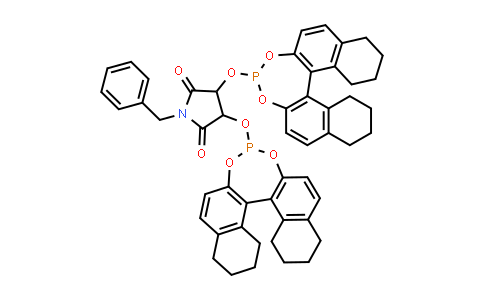 1417651-63-8 | 1-苄基-3,4-双((8,9,10,11,12,13,14,15-八氢二萘[2,1-d:1',2'-f][1,3,2]二氧亚膦-4-基)氧基)吡咯烷-2,5-二酮