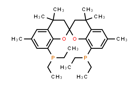 MC836923 | 875571-30-5 | (4,4,4',4',6,6'-Hexamethyl-2,2'-spirobi[chroman]-8,8'-diyl)bis(diethylphosphine)