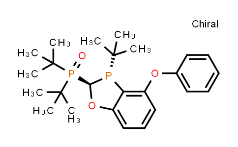 2545293-95-4 | di-tert-butyl((2R,3R)-3-(tert-butyl)-4-phenoxy-2,3-dihydrobenzo[d][1,3]oxaphosphol-2-yl)phosphine oxide