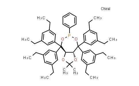 1187446-93-0 | (3aR,8aR)-(-)-4,4,8,8-Tetrakis(3,5-diethylphenyl)tetrahydro-2,2-dimethyl-6-phenyl-1,3-dioxolo[4,5-e]dioxaphosphepin