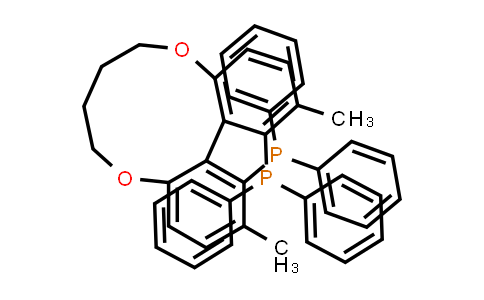 428877-93-4 | （14aR）-（2,13-二甲基-6,7,8,9-四氢二苯并[b，d][1,6]二氧癸-1,14-二酰基）双（二苯基膦）