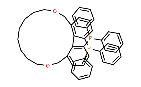 331768-71-9 | （20aR）-1,20-双（二苯基膦）-6,7,8,9,10,11,12,13,14,15-十氢二苯并[b，d][1,6]二氧酰基环己烯