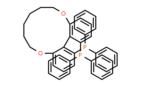 301847-92-7 | (16aR)-1,16-Bis(diphenylphosphino)-6,7,8,9,10,11-hexahydrodibenzo[b,d][1,6]dioxacyclododecine